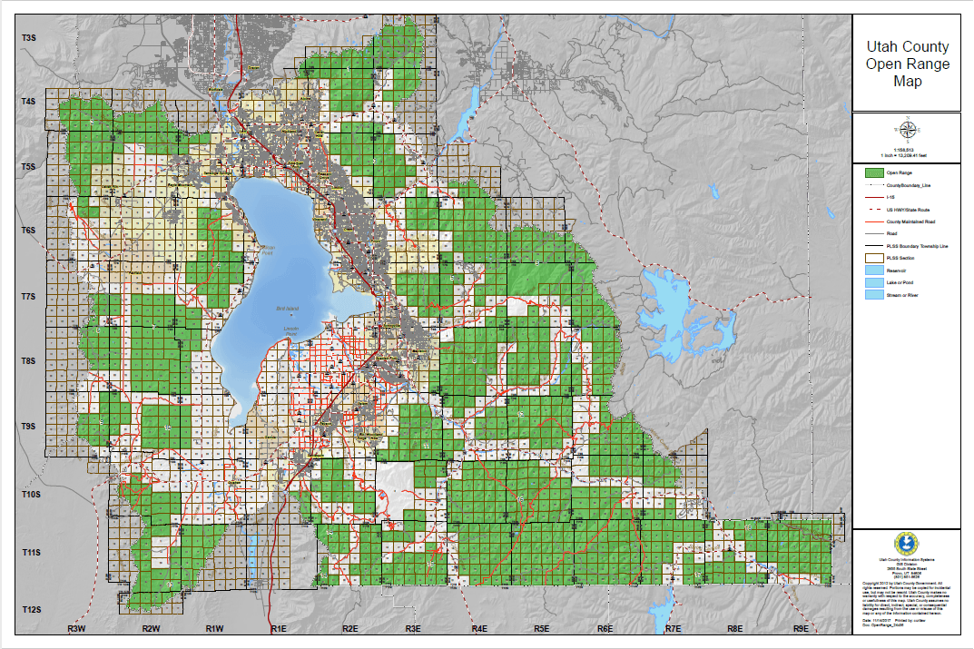 Open Range Map 2017