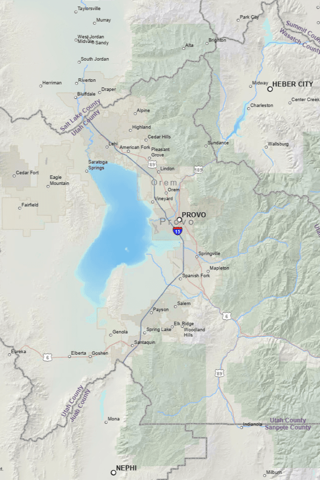 Interactive Zone Map